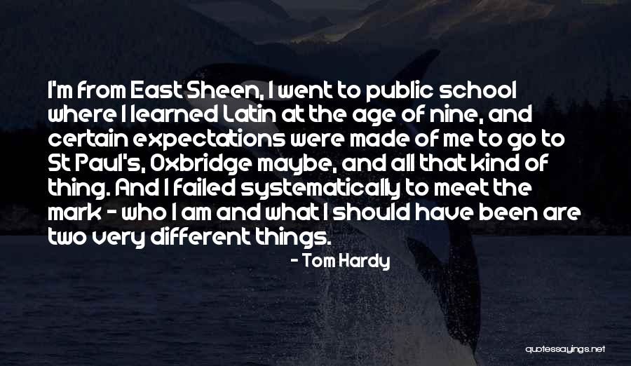 St Paul And All That Quotes By Tom Hardy St Paul And All That Quotes By Tom Hardy