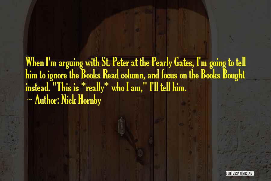 St Peter Quotes By Nick Hornby