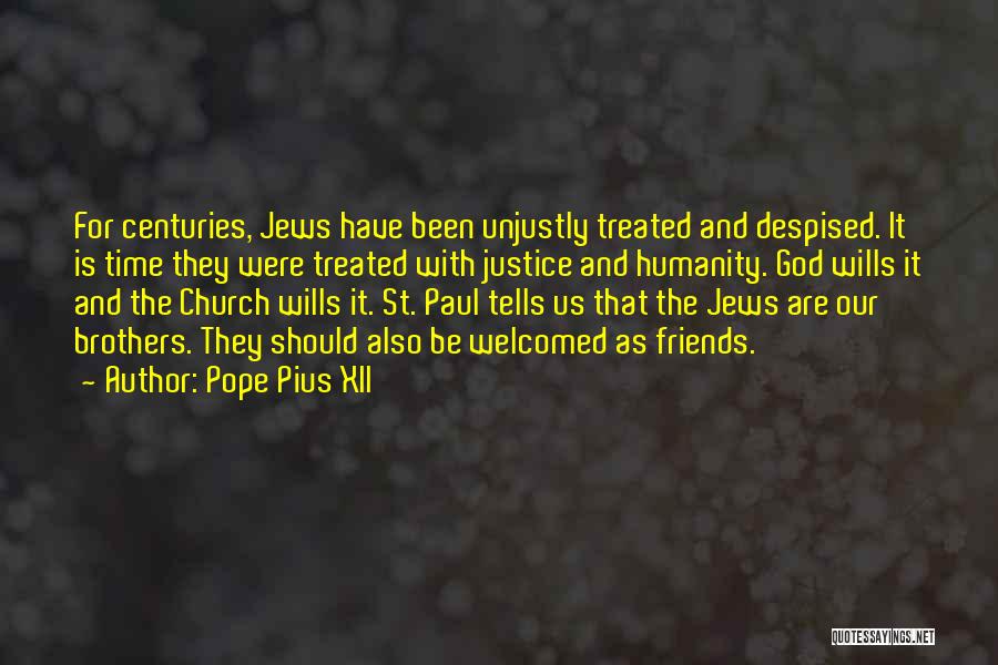 St Pius Quotes By Pope Pius XII