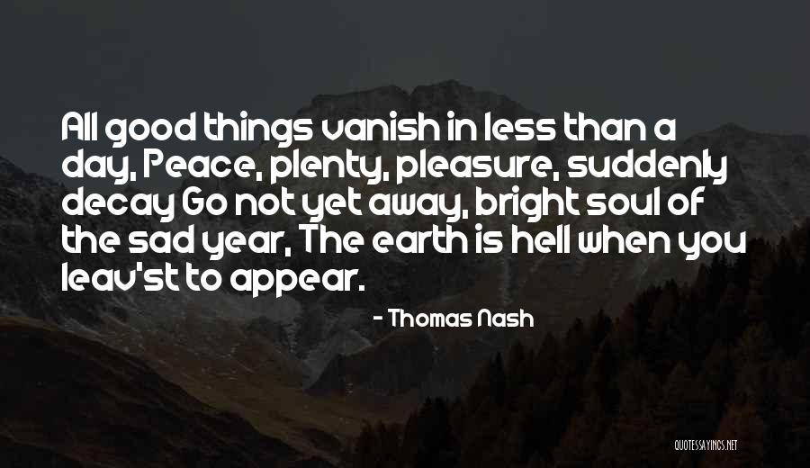 St Thomas Day Quotes By Thomas Nash St Thomas Day Quotes By Thomas Nash