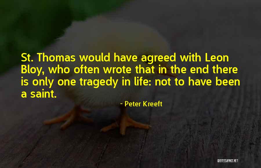 St Thomas More Quotes By Peter Kreeft