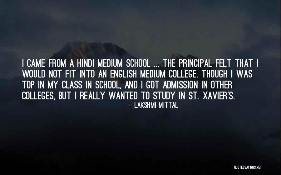 St Xavier Quotes By Lakshmi Mittal St Xavier Quotes By Lakshmi Mittal