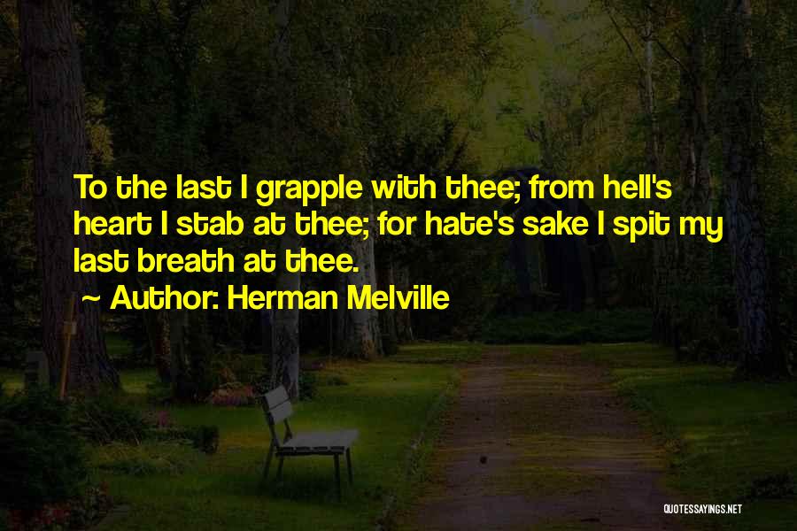 Stab Heart Quotes By Herman Melville