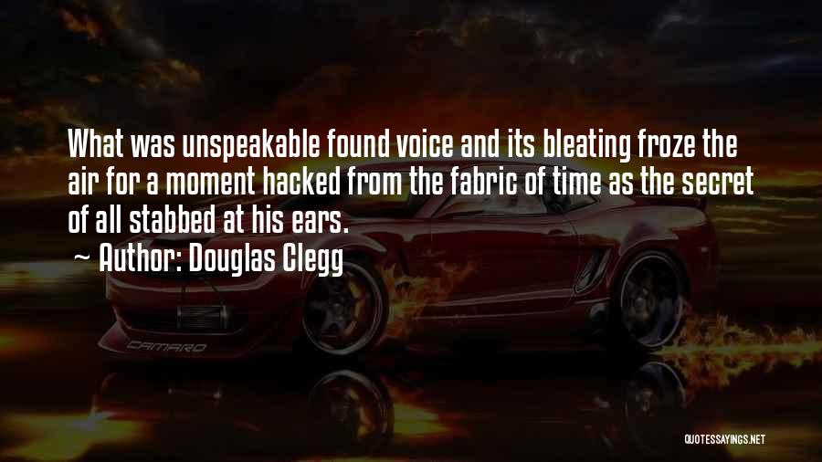 Stabbed Quotes By Douglas Clegg