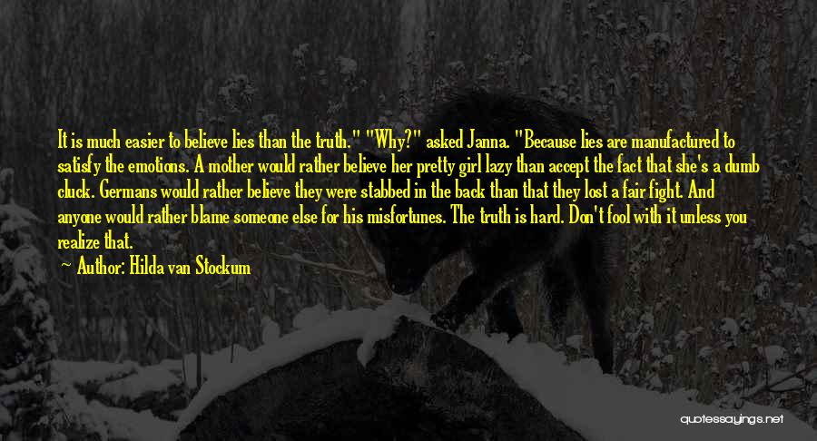 Stabbed Quotes By Hilda Van Stockum
