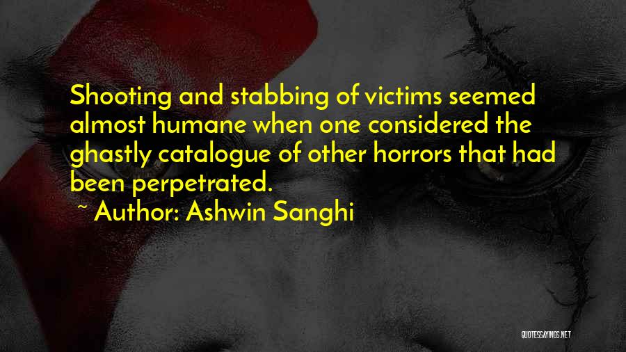 Stabbing Quotes By Ashwin Sanghi