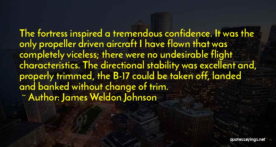 Stability And Change Quotes By James Weldon Johnson