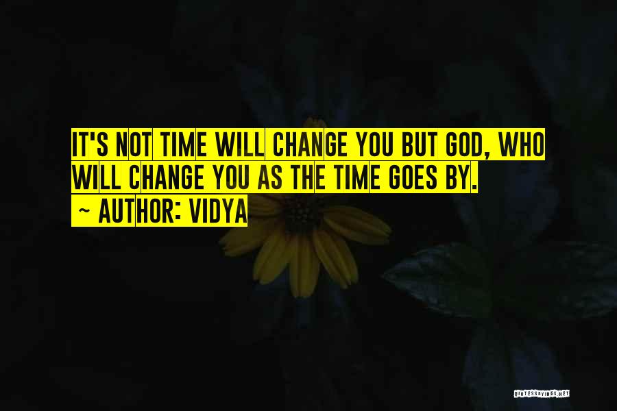Stability And Change Quotes By Vidya