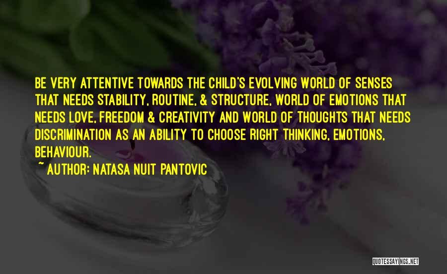 Stability And Freedom Quotes By Natasa Nuit Pantovic