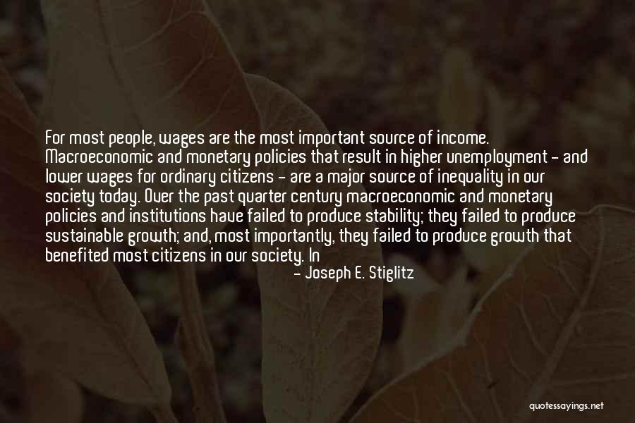 Stability And Growth Quotes By Joseph E. Stiglitz Stability And Growth Quotes By Joseph E. Stiglitz