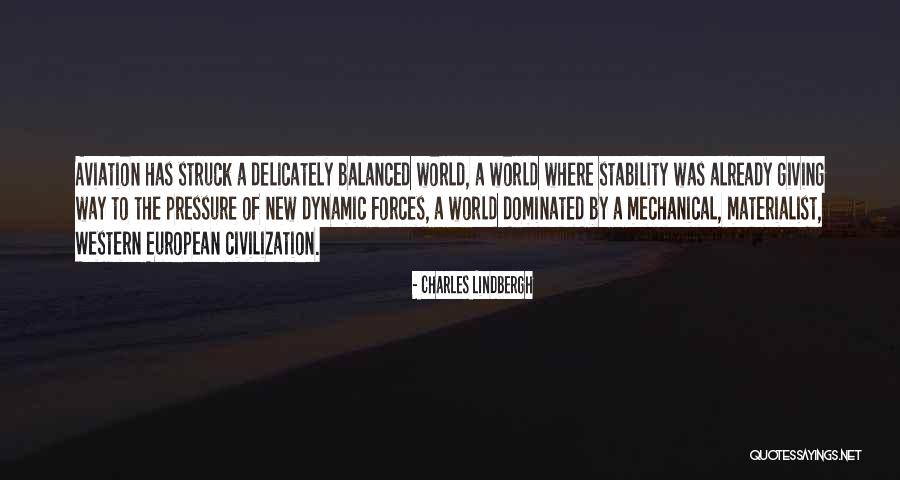 Stability Quotes By Charles Lindbergh