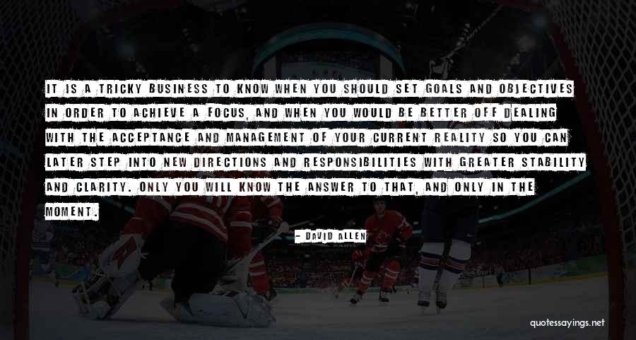 Stability Quotes By David Allen Stability Quotes By David Allen