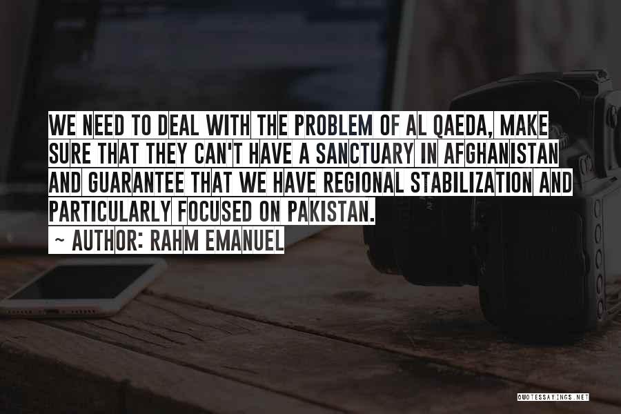 Stabilization Quotes By Rahm Emanuel