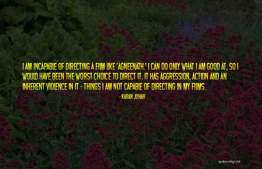 Stabilize Synonym Quotes By Karan Johar