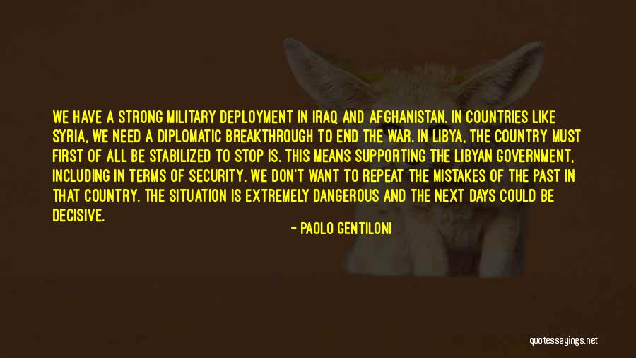 Stabilized Quotes By Paolo Gentiloni Stabilized Quotes By Paolo Gentiloni