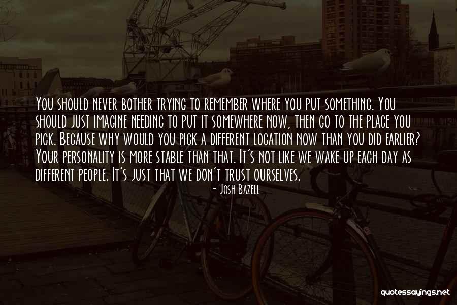 Stable Did Quotes By Josh Bazell Stable Did Quotes By Josh Bazell
