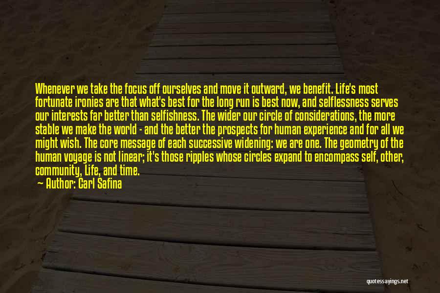 Stable Life Quotes By Carl Safina