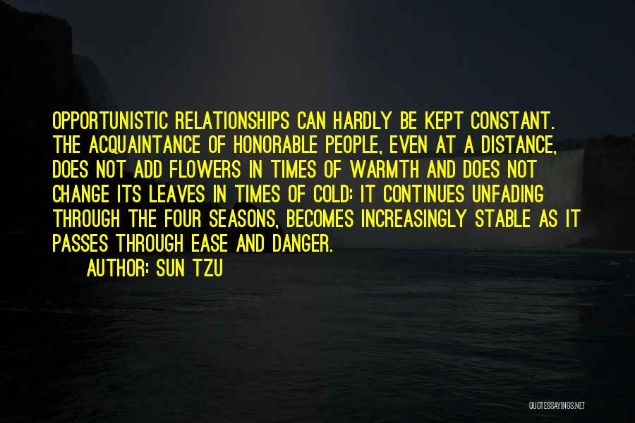 Stable Relationships Quotes By Sun Tzu