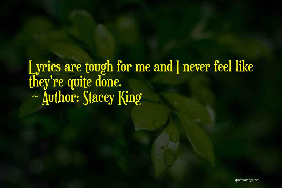 Stacey King Quotes 600261