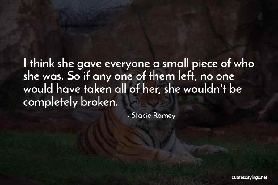 Stacie Ramey Quotes 1714842