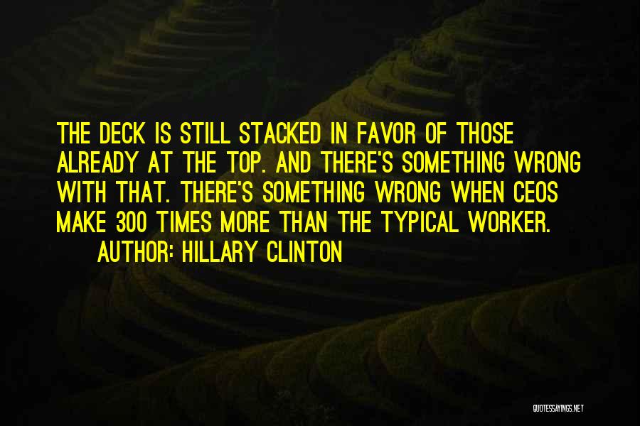 Stacked Quotes By Hillary Clinton