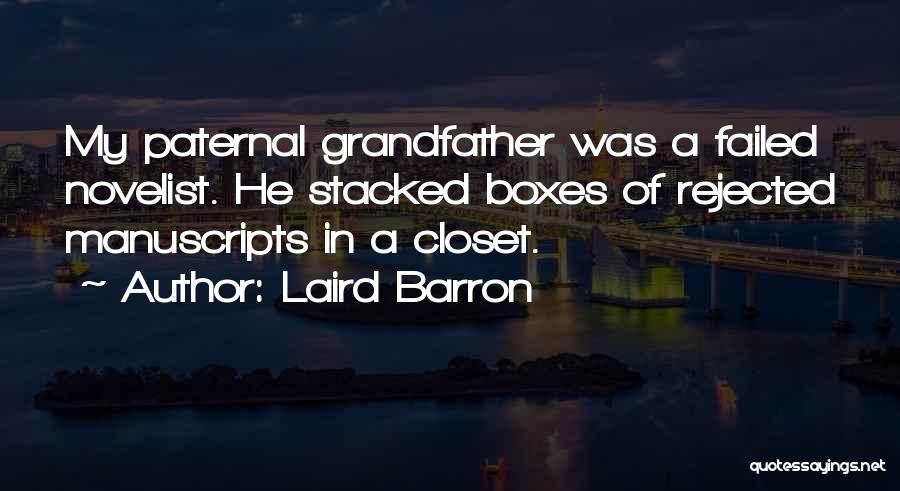 Stacked Quotes By Laird Barron