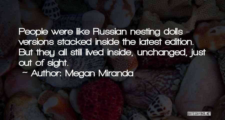 Stacked Quotes By Megan Miranda