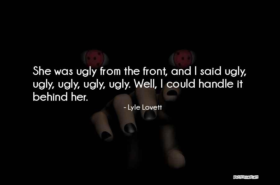 Stacomb Quotes By Lyle Lovett Stacomb Quotes By Lyle Lovett