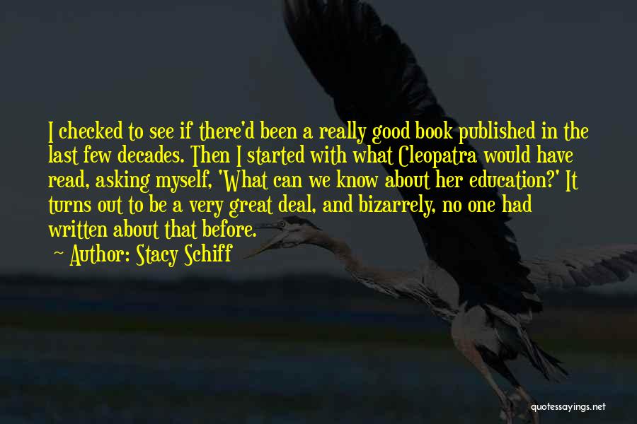 Stacy Schiff Quotes 254376