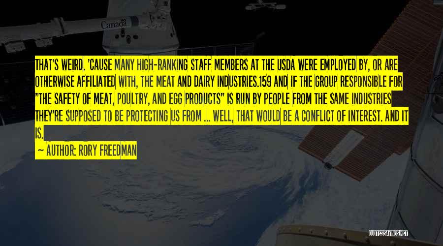 Staff Quotes By Rory Freedman