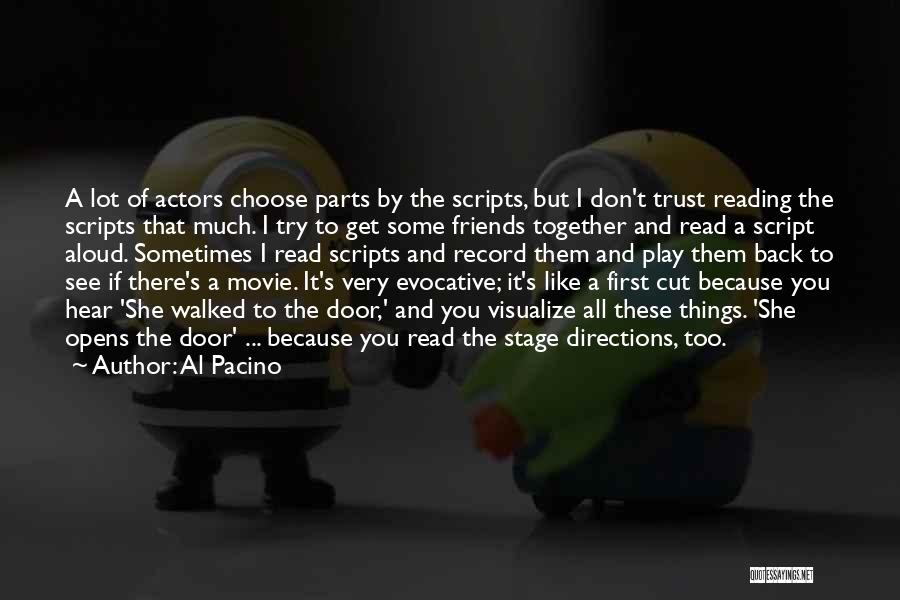 Stage Door Quotes By Al Pacino