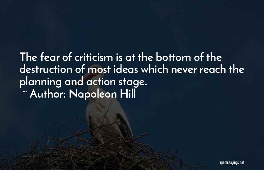 Stage Fear Quotes By Napoleon Hill