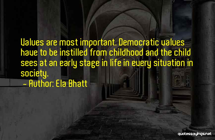 Stage In Life Quotes By Ela Bhatt