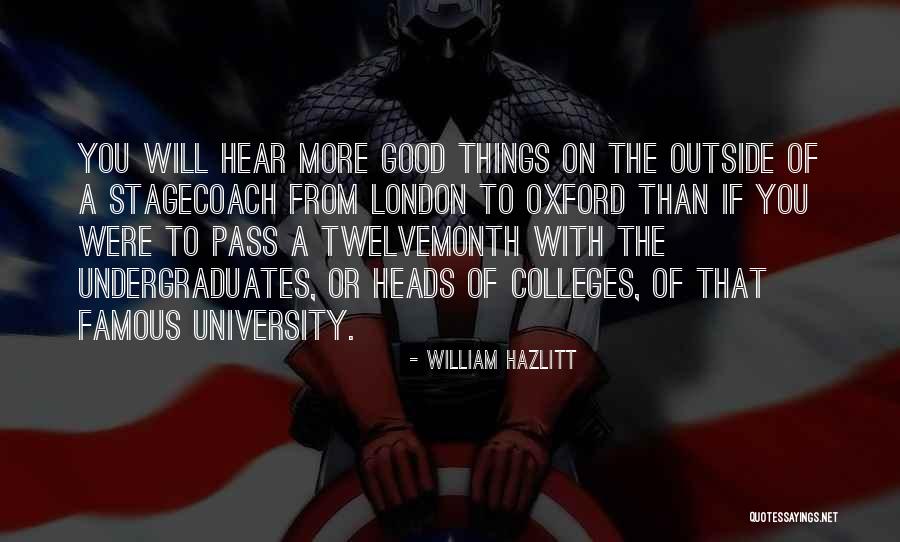 Stagecoach Quotes By William Hazlitt Stagecoach Quotes By William Hazlitt