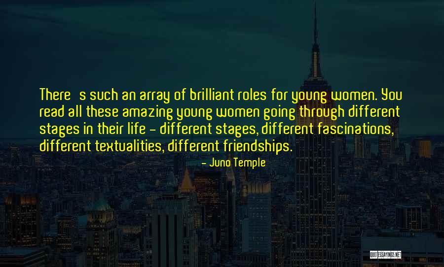 Stages In Life Quotes By Juno Temple Stages In Life Quotes By Juno Temple