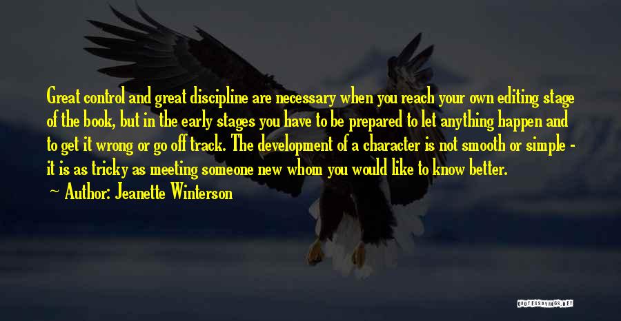 Stages Of Development Quotes By Jeanette Winterson