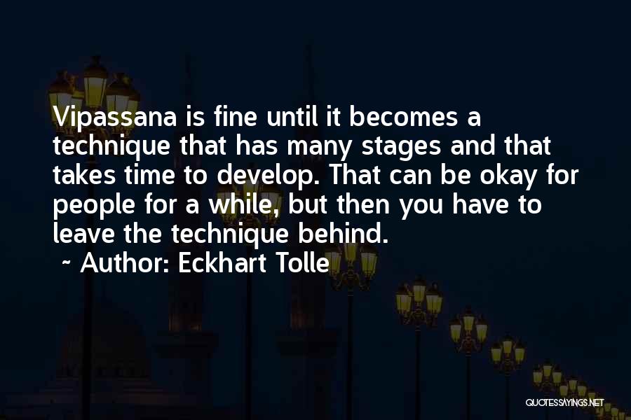 Stages Quotes By Eckhart Tolle