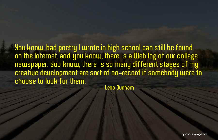 Stages Quotes By Lena Dunham Stages Quotes By Lena Dunham