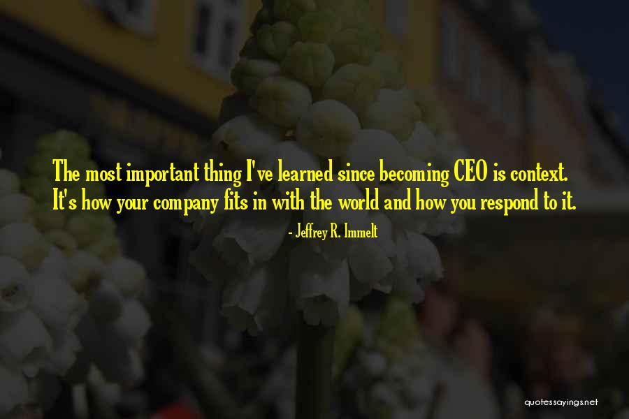 Staggering Gait Quotes By Jeffrey R. Immelt Staggering Gait Quotes By Jeffrey R. Immelt