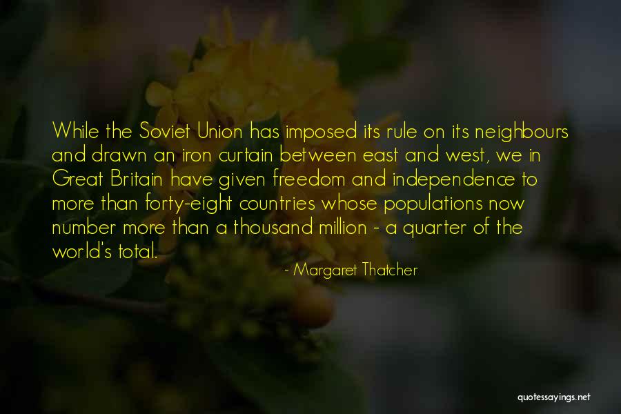 Stagnant Love Quotes By Margaret Thatcher Stagnant Love Quotes By Margaret Thatcher