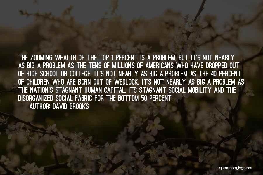 Stagnant Quotes By David Brooks