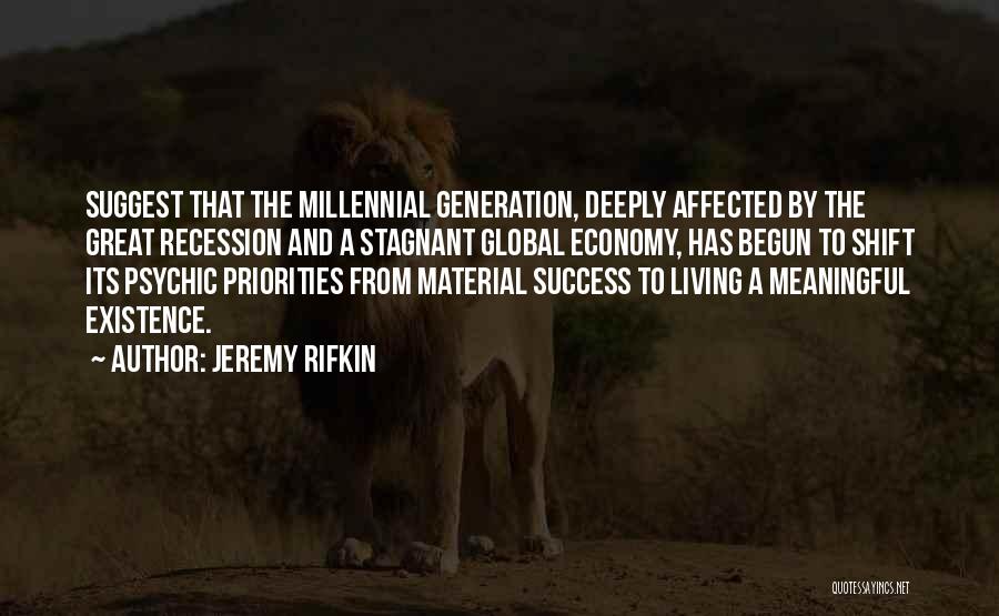 Stagnant Quotes By Jeremy Rifkin