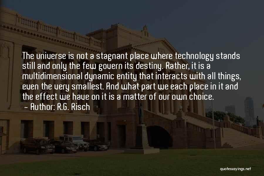 Stagnant Quotes By R.G. Risch