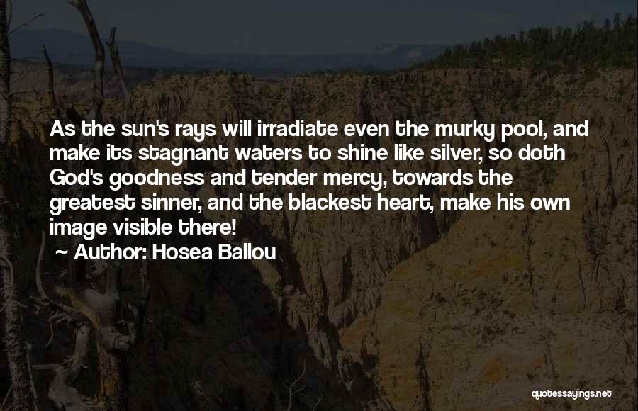 Stagnant Water Quotes By Hosea Ballou