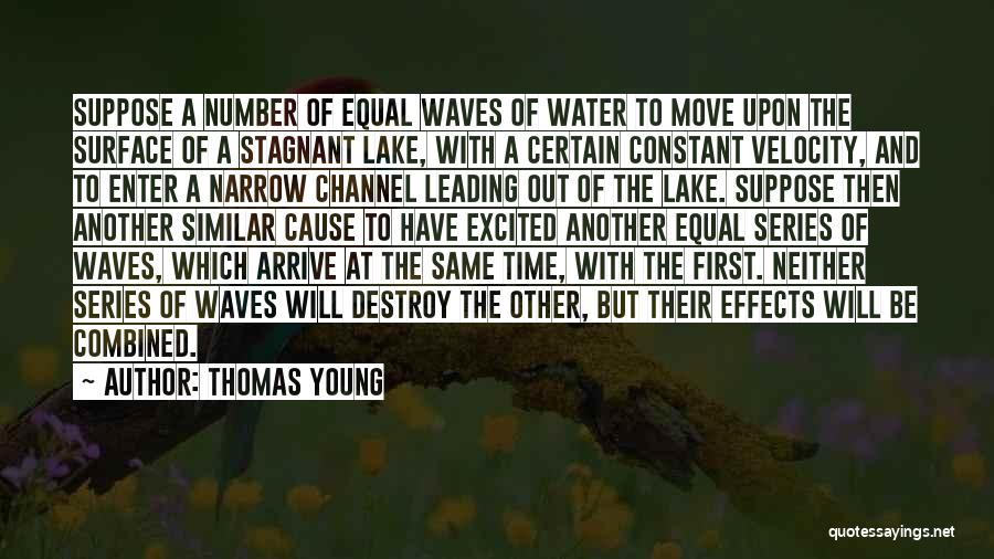 Stagnant Water Quotes By Thomas Young