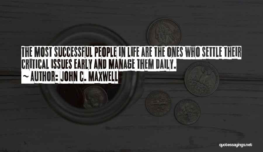 Stagnating Def Quotes By John C. Maxwell