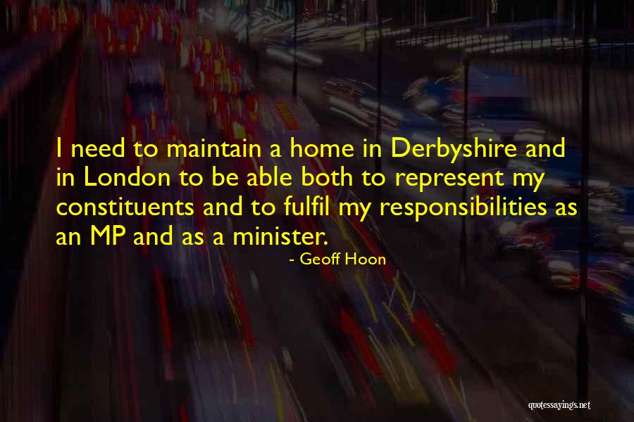 Stags Life Quotes By Geoff Hoon
