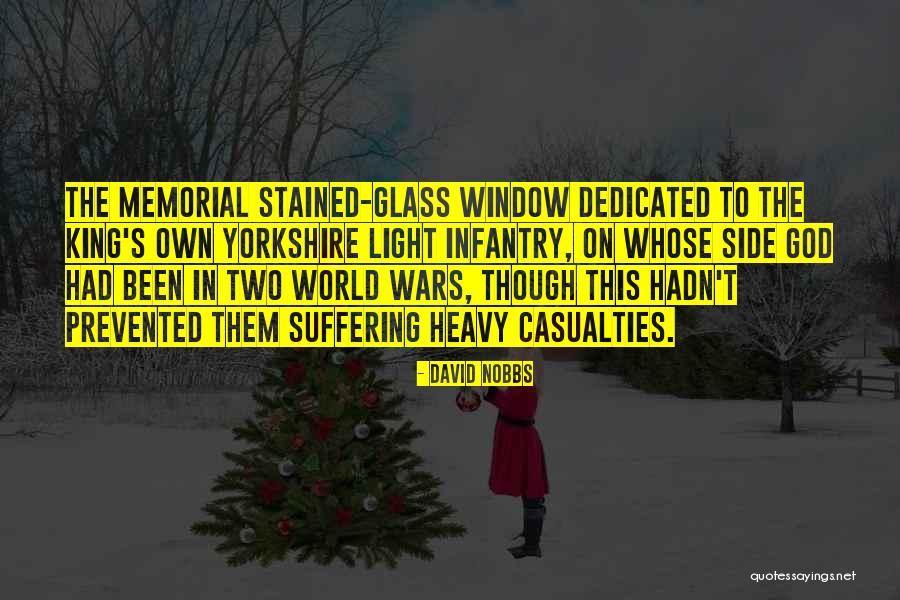 Stained Glass Quotes By David Nobbs