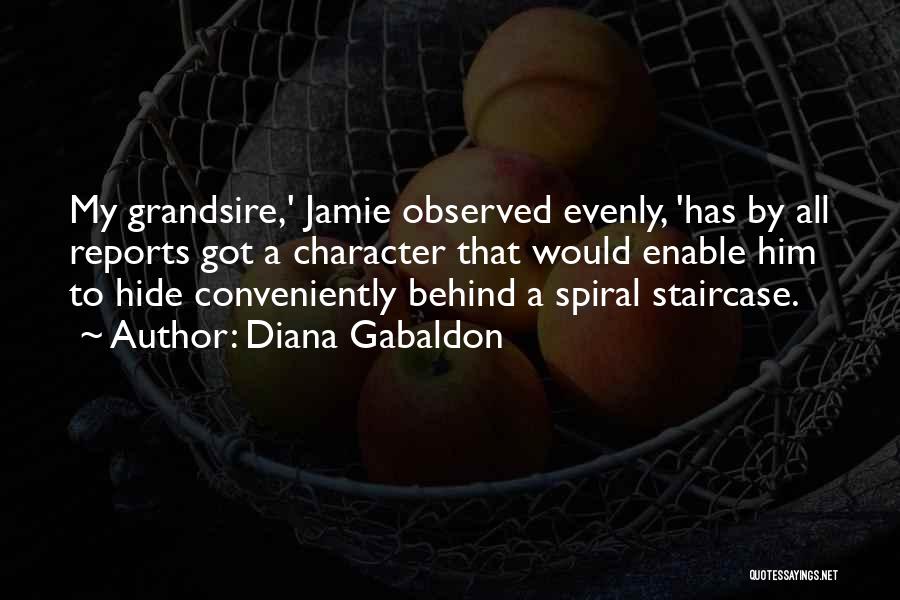 Staircase Quotes By Diana Gabaldon