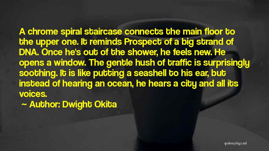 Staircase Quotes By Dwight Okita